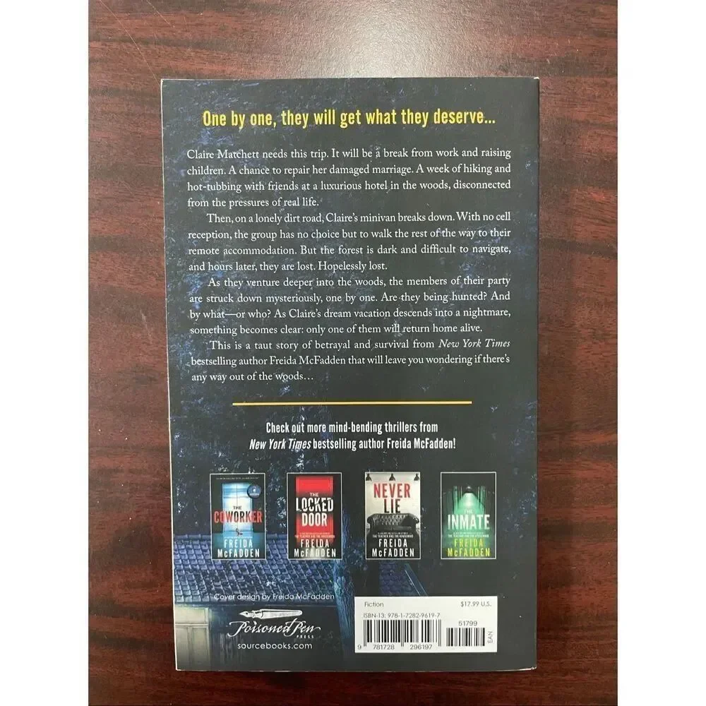 Brand New One by One by Freida McFadden Paperback Book